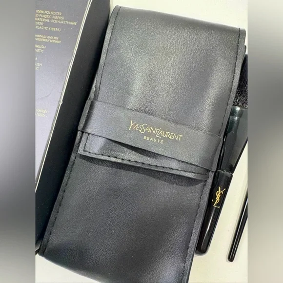 Yves Saint Laurent Black Brush Trio with Case - Picture 3 of 9